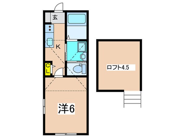 ネージュ森の物件間取画像